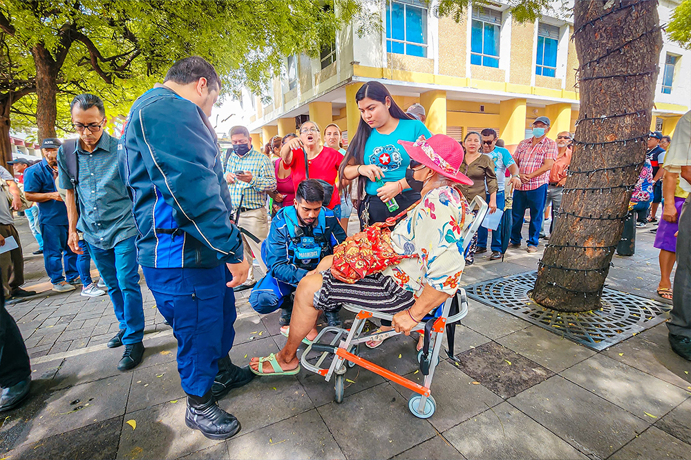 SE DESPLIEGA GRAN CONTINGENTE DE SEGURIDAD DURANTE LA PRESENCIA CIUDADANA EN PERIODO DE PAGO DE IMPUESTOS PREDIALES Y FERIAS  