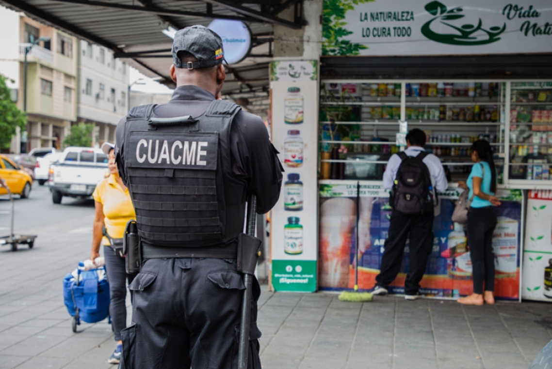 Con operativos se refuerza la seguridad en el centro de Guayaquil